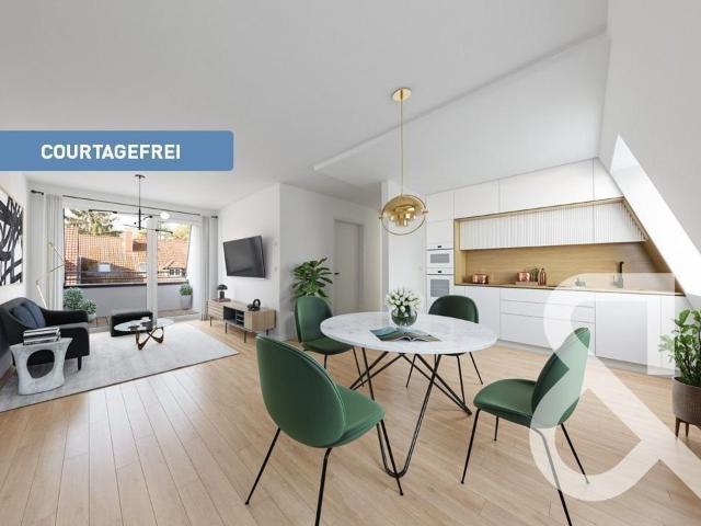 Hochwertig ausgestattete 2 Zimmer Neubau Dachgeschosswohnung