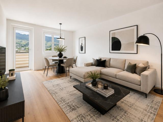Hochwertig sanierte 3.5 Zimmer Wohnung im Erstbezug