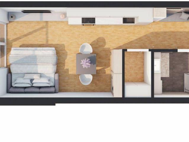 Hochwertige 1 Zimmer Neubau Wohnung mit Balkon W10