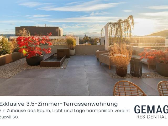 Hochwertige 3.5 Zimmer Terrassenwohnung