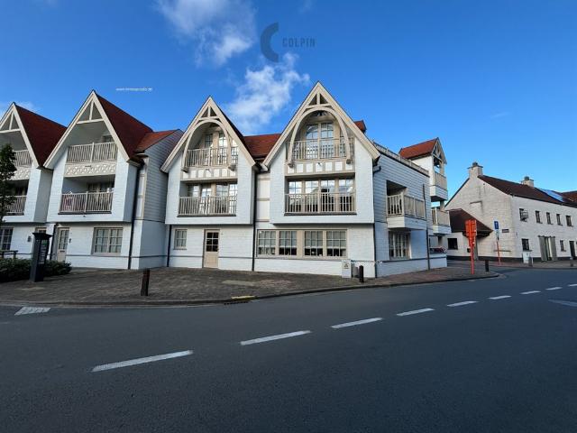 Hoekappartement in een kleinschalige residentie in Knokke