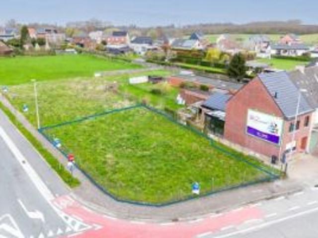 Hoekperceel bouwgrond 482m² voor OB op centrale en uitste