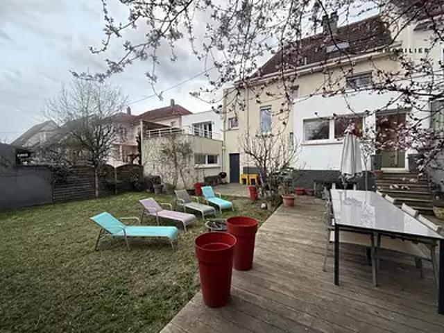 Hoenheim 67800 Achat / Vente maison 6 pièces t6 terrasse parking