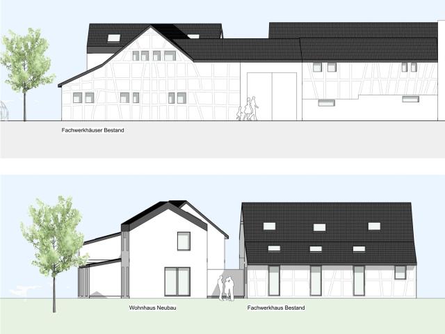 Hofanlage mit genehmigtem Umbau und Neubau in Bonn Duisdorf