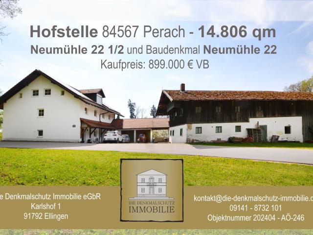Hofstelle Neumühle 22 1/2 & Baudenkmal Neumühle 22