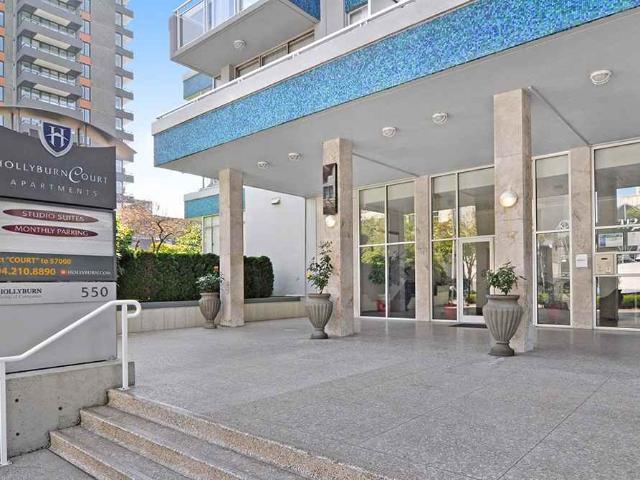 Hollyburn Court Studio Apartment for Rent at 550 West 12th Avenue, Vancouver, BC V5Z None Fairview