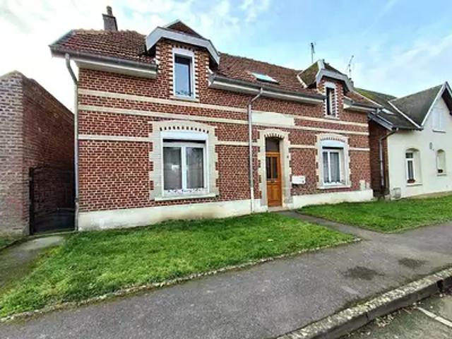 Holnon 02760 Achat / Vente maison 6 pièces t6 jardin terrasse