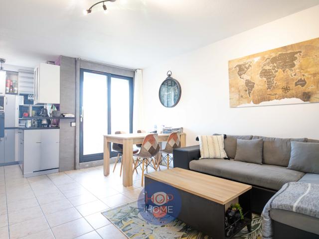 HOP HOME Appartement T3 avec balcon et 2 places de stationnement, 55,71m2, AVION