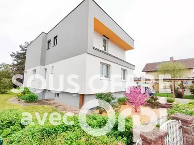 Horbourg Wihr 68180 Achat / Vente maison 7 pièces t7 jardin terrasse