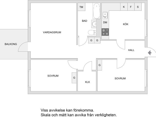 Horisontvägen 63, 2tr