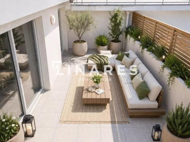 HORIZON CAMOINS Appartement T2 de 43 m2 Terrasse de 13,5 m2 13011 Les Camoins