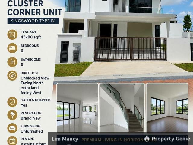 Horizon Hills @Kingswood Three Storey Cluster Corner