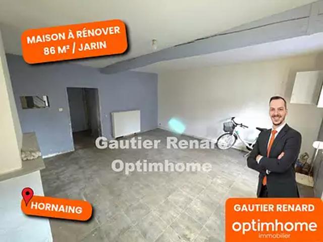 Hornaing 59171 Achat / Vente maison 4 pièces t4