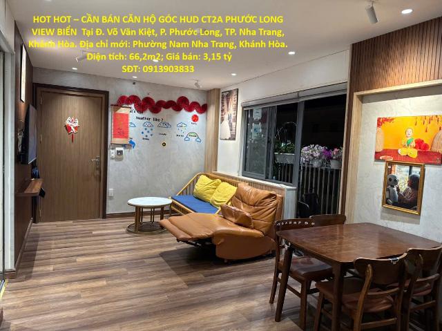 Hot – cần bán căn hộ góc hud ct2a phước long view biển p. Phước Long TP. Nha Trang, Khánh Hòa