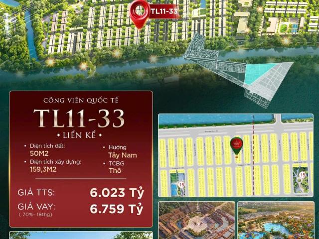 Hot – chính chủ cần bán nhà liền kề vinhomes sài gòn park, xã xuân thới sơn, tp. HCM