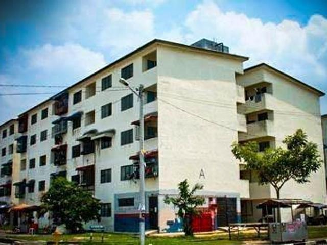 Hot Area Flat Seruling Emas 548sf High Floor 2 Room Sungai Bakap