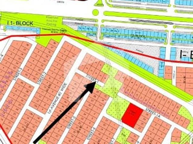 Hot Investment: Front Back Open 1 Kanal Plot with Back Extra Land Sector F1, DHA 5