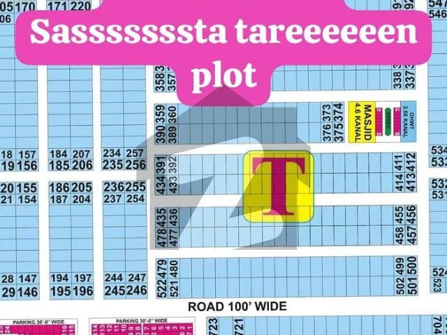 Hot location 1kanal plot for sale