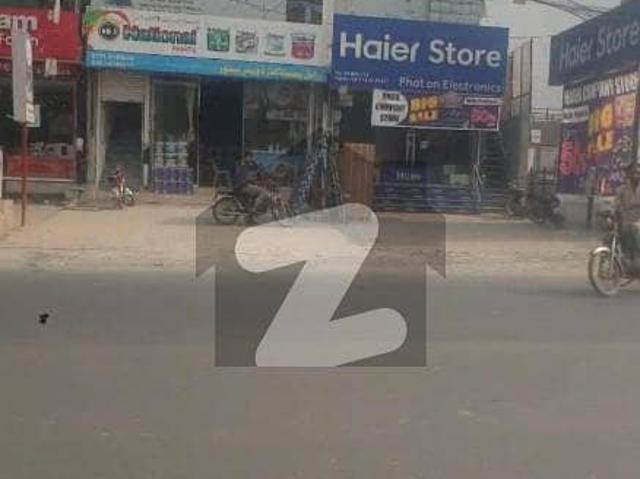Hot Location 7.5 Marla Plaza With Haier Store Airport Road Lahore Income 6.85 Lac Monthly