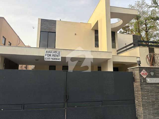 Hot Location Sami Furnish 01 Kanal Corner House For Rent In DHA Phase 5 Block D Lahore