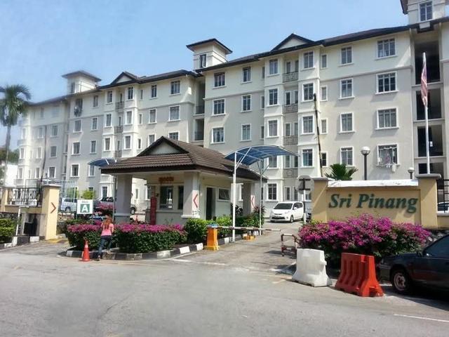 HOT UNIT Apartment Sri Pinang Taman Wawasan Puchong