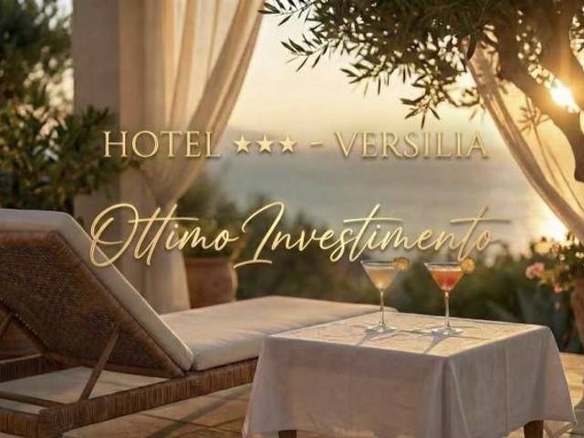 HOTEL 3 STELLE IN VERSILIA – 30 CAMERE – A 50 METRI DAL MARE