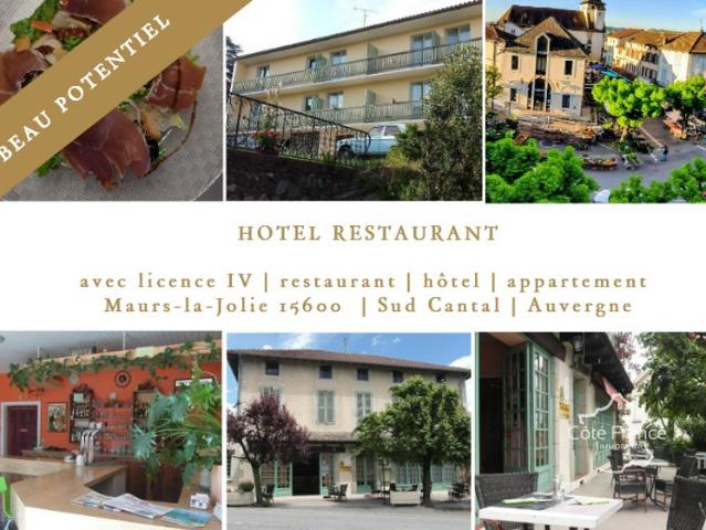 Hôtel à Maurs 15600 sud Auvergne, contre l'Aveyron et le Lot
