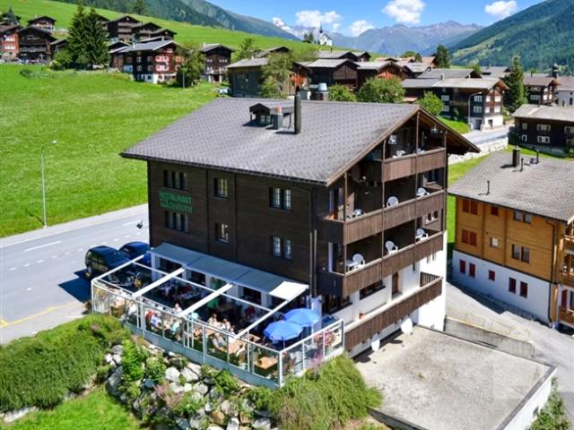 Hotel an sensationeller Lage in Ritzingen im Wallis