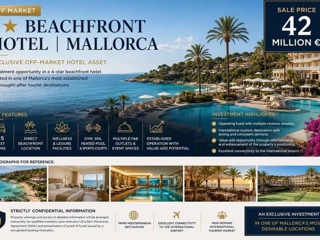 Hotel en venta en Santa Margalida, Mallorca