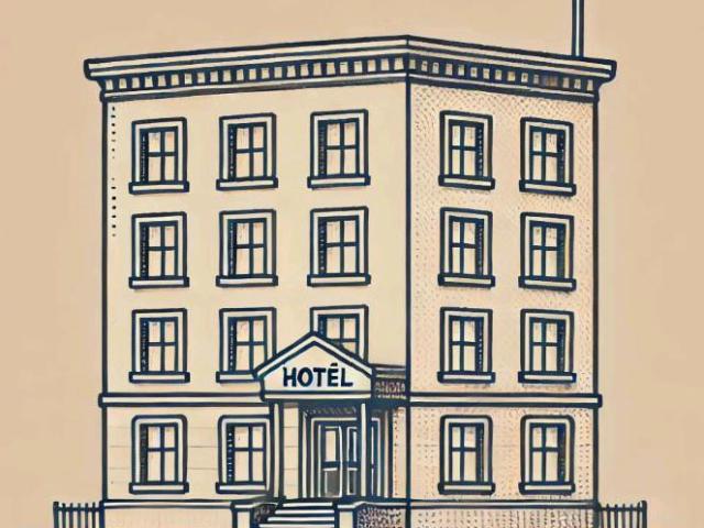 Hôtel en zone d'activité