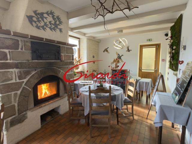 HOTEL RESTAURANT A VENDRE MURS FOND