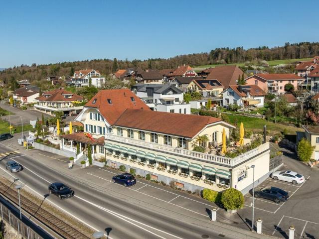 Hotel Restaurant Seeblick & Hotel Pavillon Ein einzigartiges Immobilienensemble am Bielersee