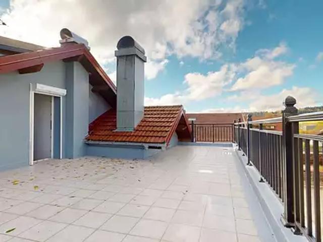 Houtaud 25300 Location appartement au dernier étage terrasse
