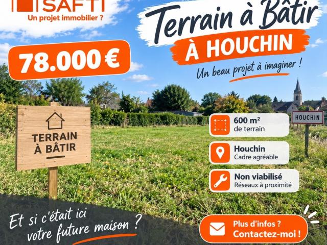 Houchin Vente Terrain 62