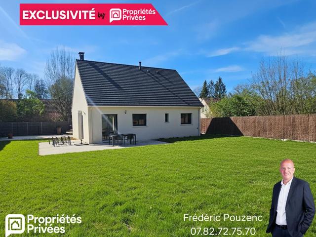 Houdan 7 mn / Proche Gambais / Maison de plain pied récente sous garantie décennale