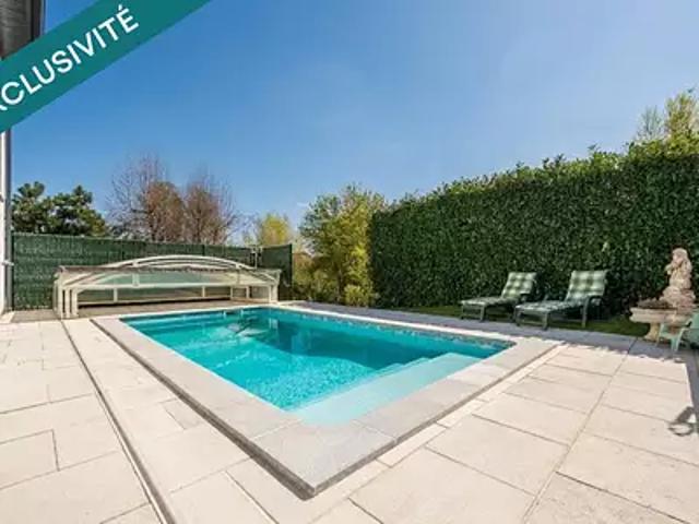 Houdemont 54180 Achat / Vente maison 8 pièces t8 piscine terrasse