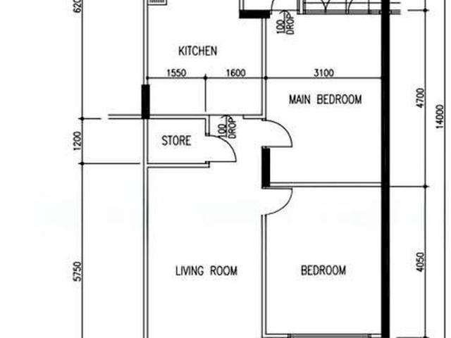 Hougang Avenue 4 Hougang, HDB 3 Rooms