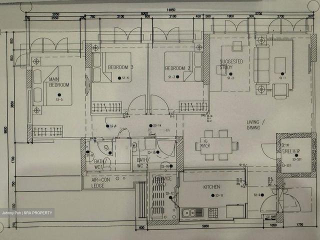 Hougang Parkedge Hougang, HDB 5 Rooms