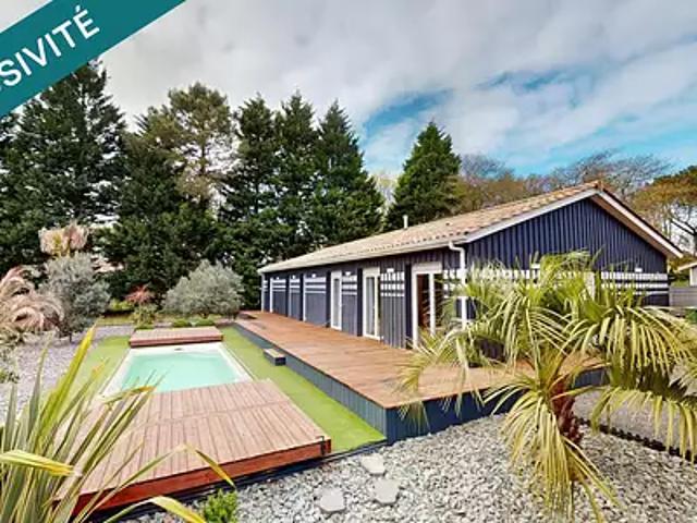Hourtin 33990 Achat / Vente maison 7 pièces t7
