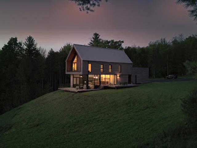 Contemporary house with garden and terrace