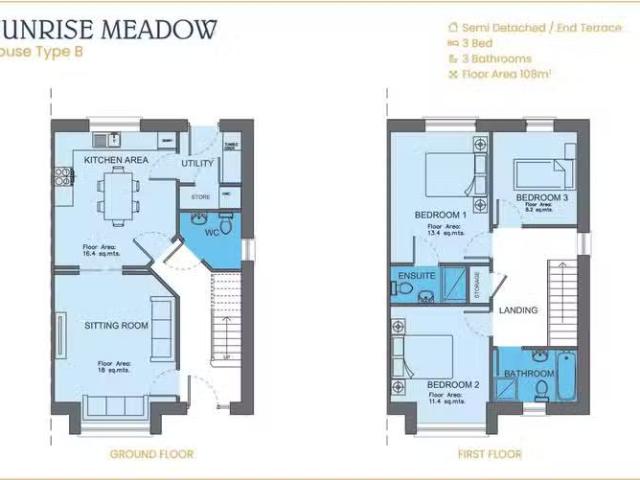 House Type B, Sunrise Meadow, House Type B, Sunrise Meadow, S.