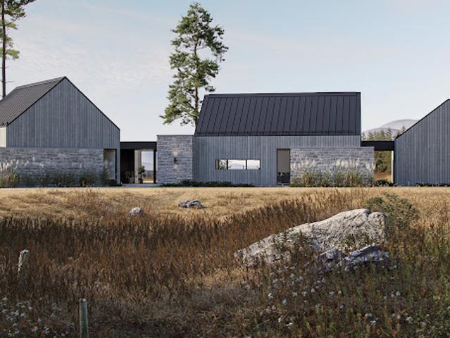 House with garden