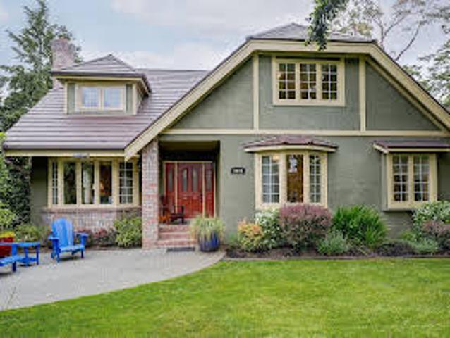 House with garden