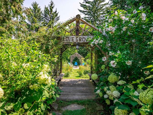 House with garden