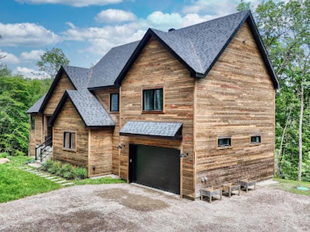 Contemporary house with garden