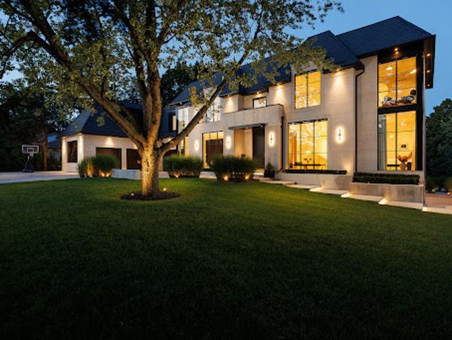 House with garden