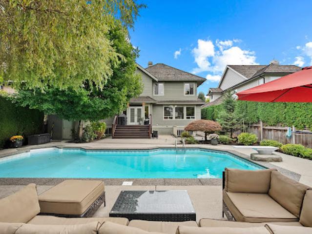 House with pool and garden