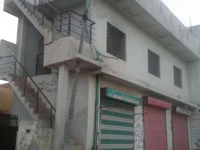 House with shops exchange posible Islamabad Bani Gala ID 18400