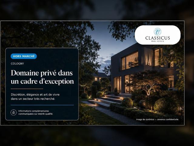 House with 11 rooms on sale in Cologny 1 128 m² | dreamo. Ch