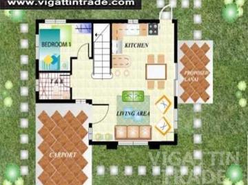 House and lot for sale in Cavite, Best Sell Duplex with 3 bedrooms
